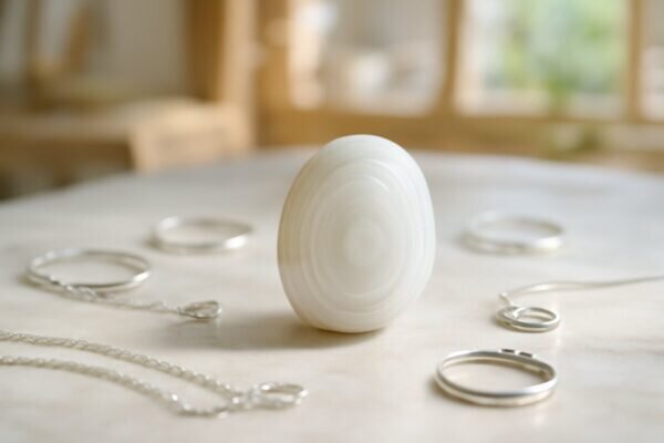 agate blanche vertus Agate