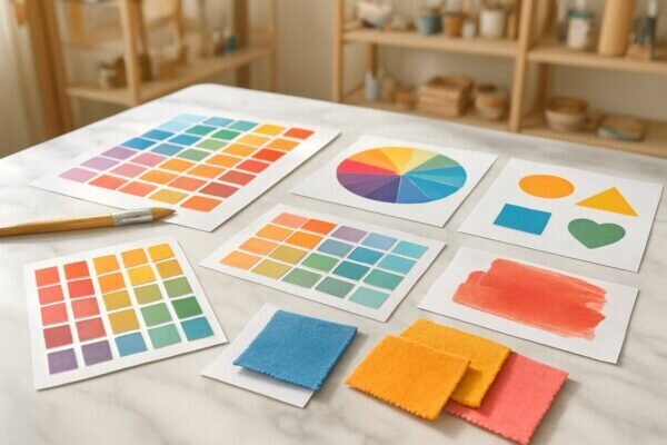 couleurs et symboles universels Marbre