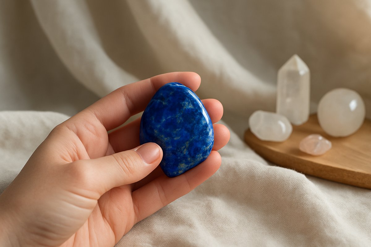 Symbolique du minéral : déchiffrez ses secrets Lapis-lazuli