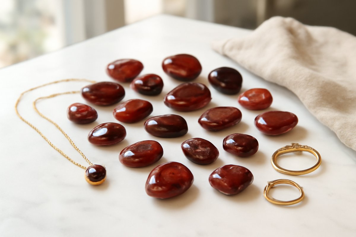 Pierre rouge semi-précieuse : découvrez ses pouvoirs étonnants