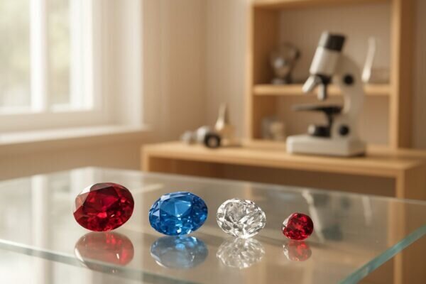 comment tester une pierre Rubis-saphir-diamant