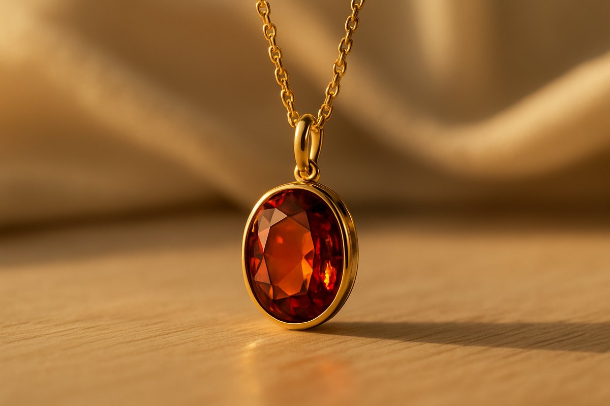 Hessonite garnet