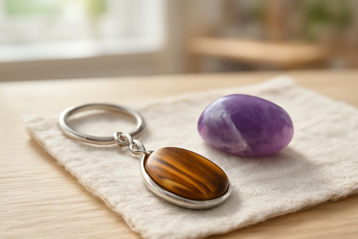 Porte clé œil : secret bien-être et protection au quotidien