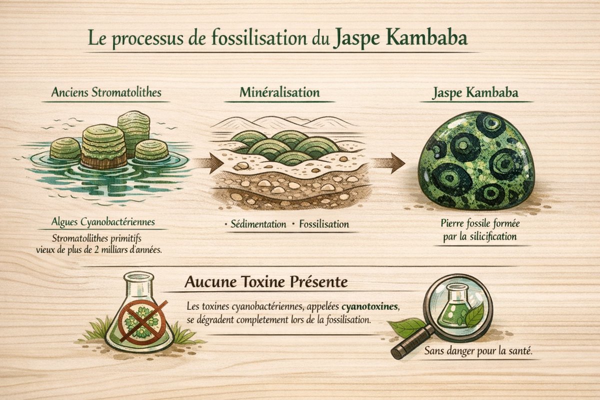 Jaspe kambaba danger : découvrez les vérités incontournables Infographie sur le jaspe kambaba