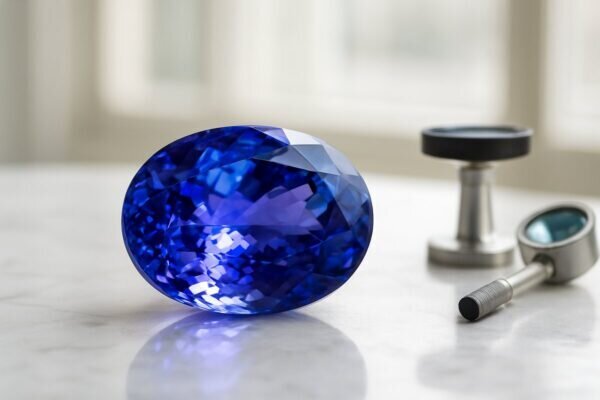 propriétés optiques des pierres Tanzanite