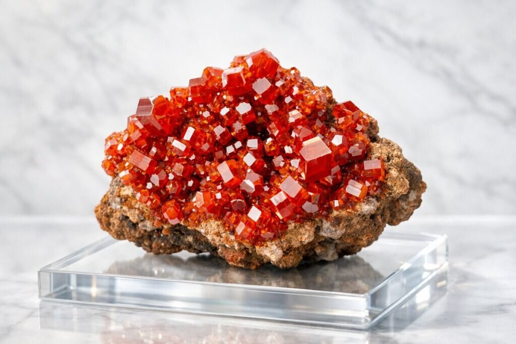 vanadinite-maroc-rouge