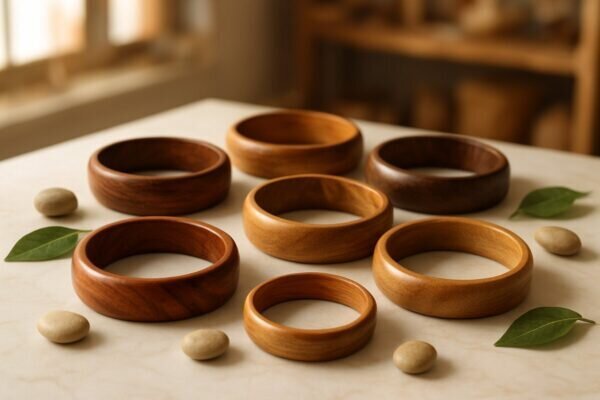 Bracelets en bois Marbre
