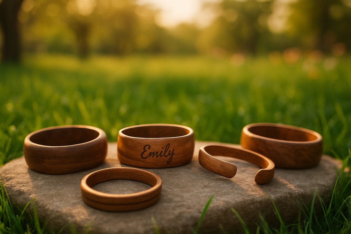 Bracelets en bois : le secret de votre bien-être Bracelet en bois avec pierre