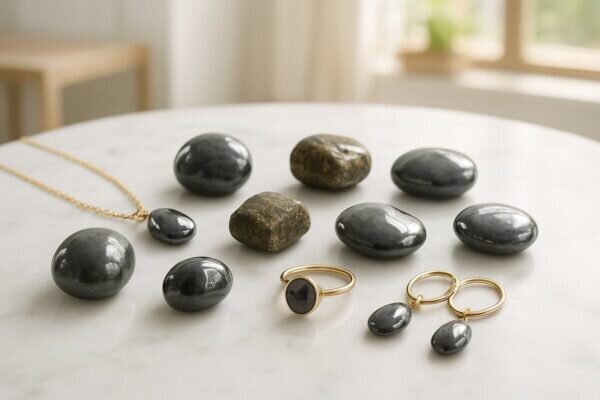 magnétisme naturel des pierres Magnétite-Hématite-Pyrrhotite