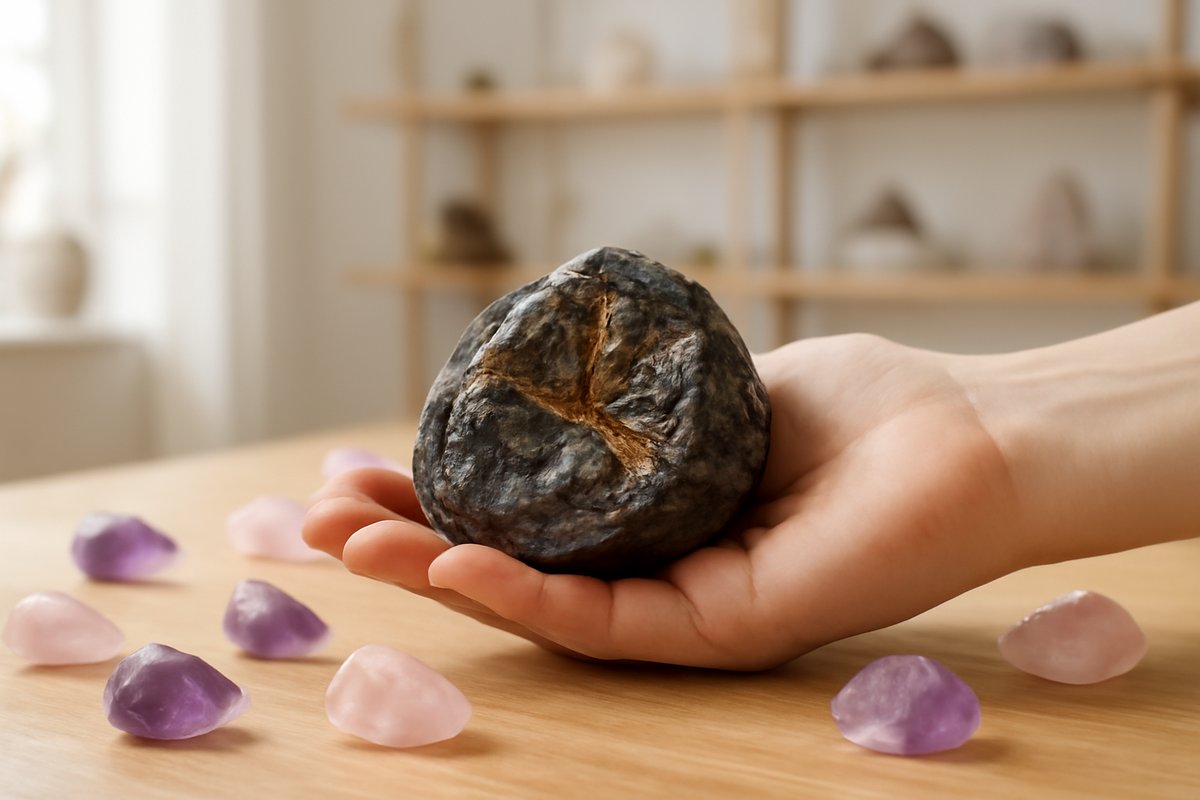 Astrophyllite-améthyste-quartz rose