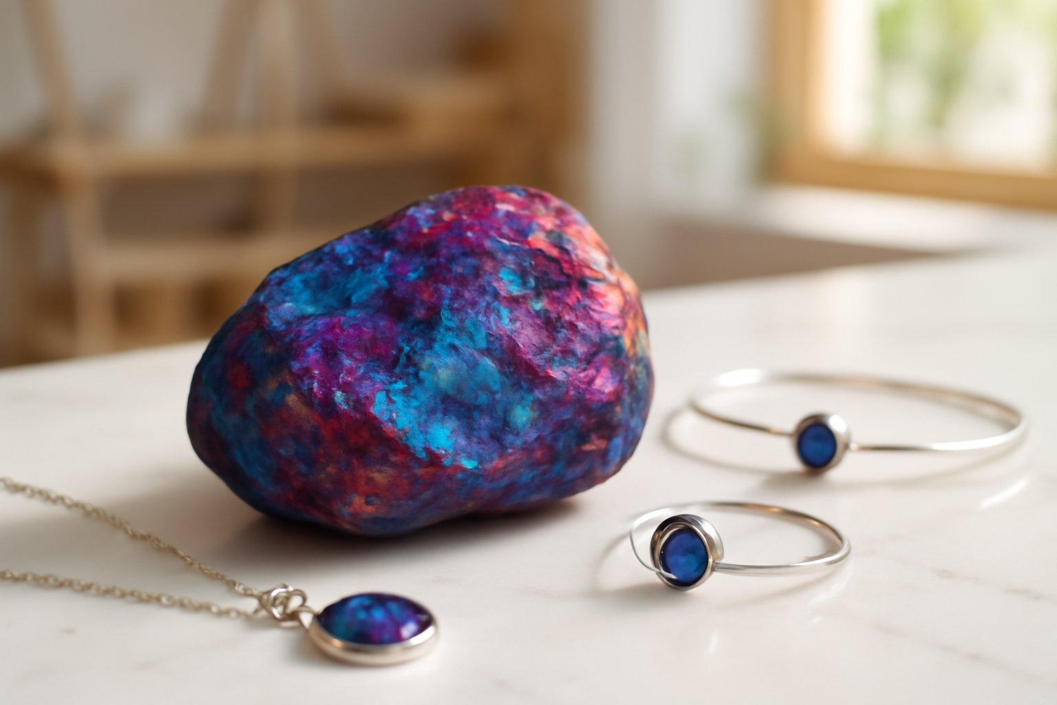 Bornite ou pierre du paon vertus et mystères révélés