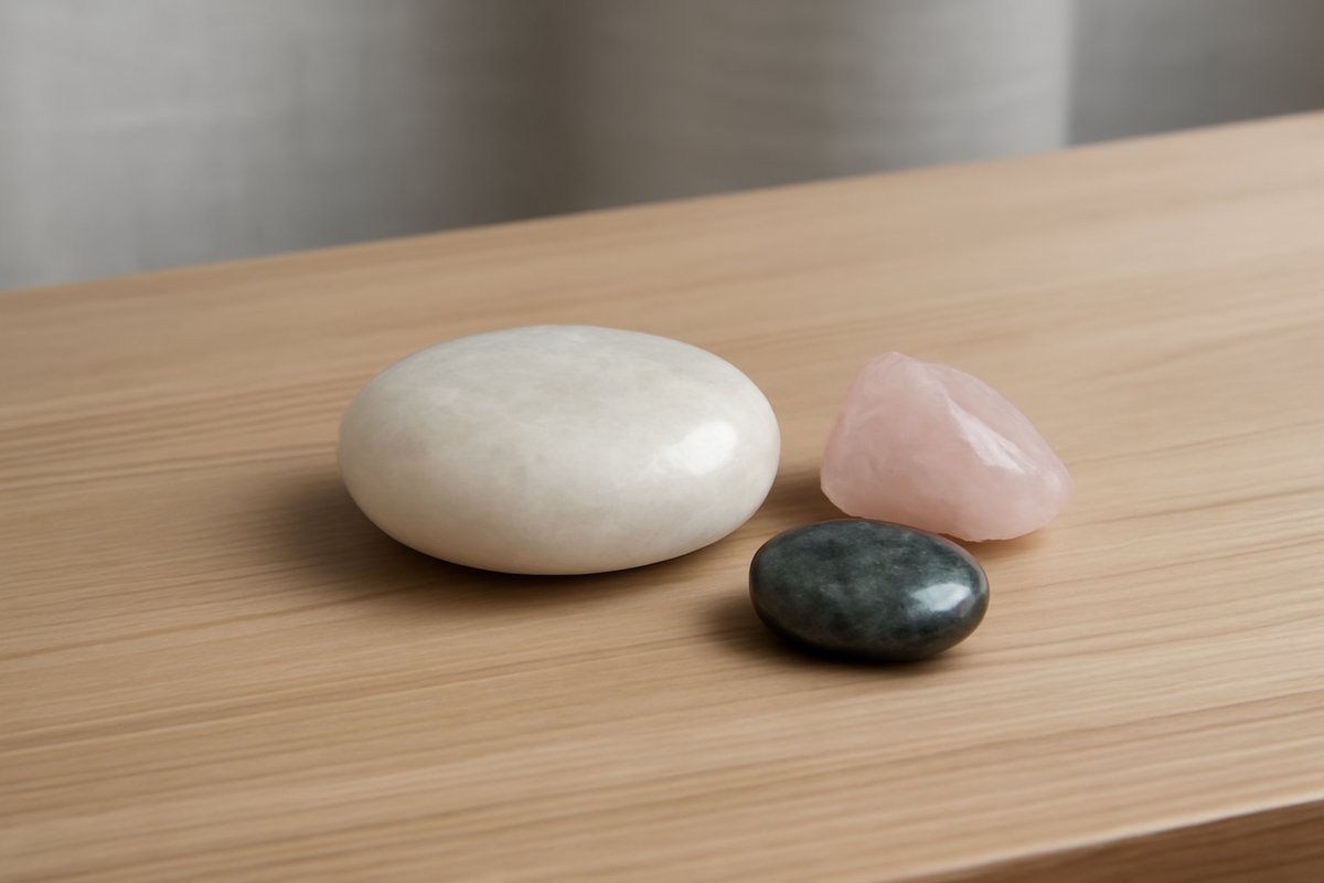 Mica blanc : le secret énergétique à découvrir Mica blanc-quartz rose-labradorite