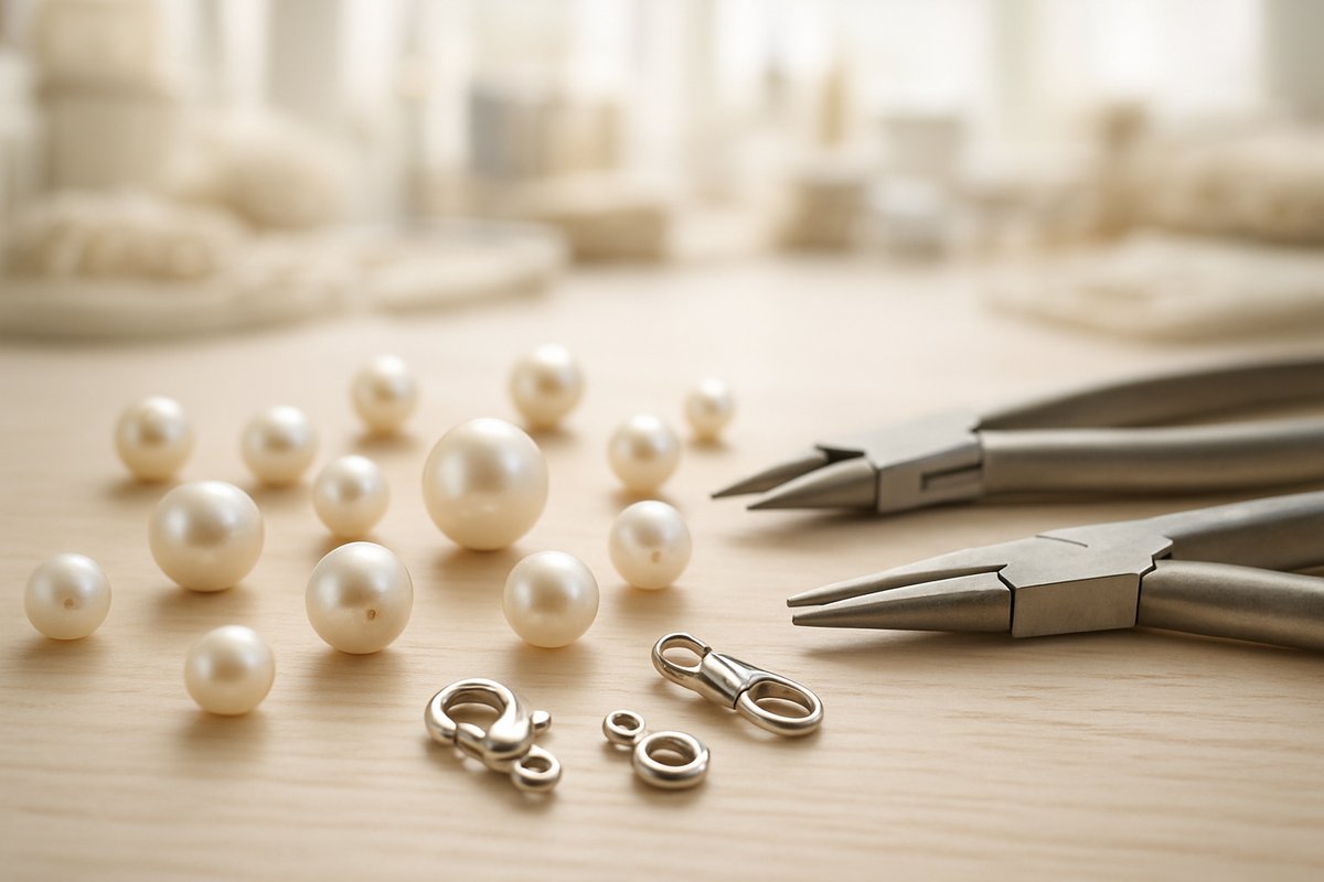 Perles semi-percées