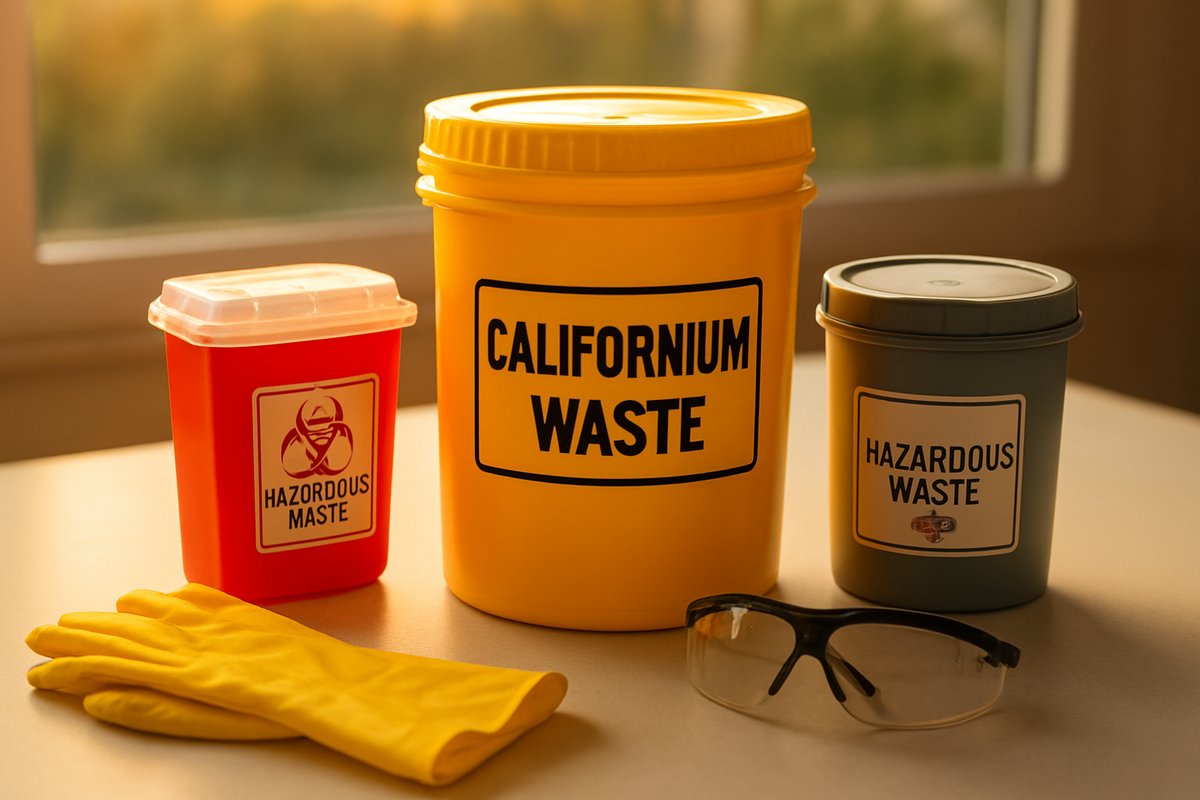 Californium danger : décryptage d'une menace invisible Californium en gestion des déchets