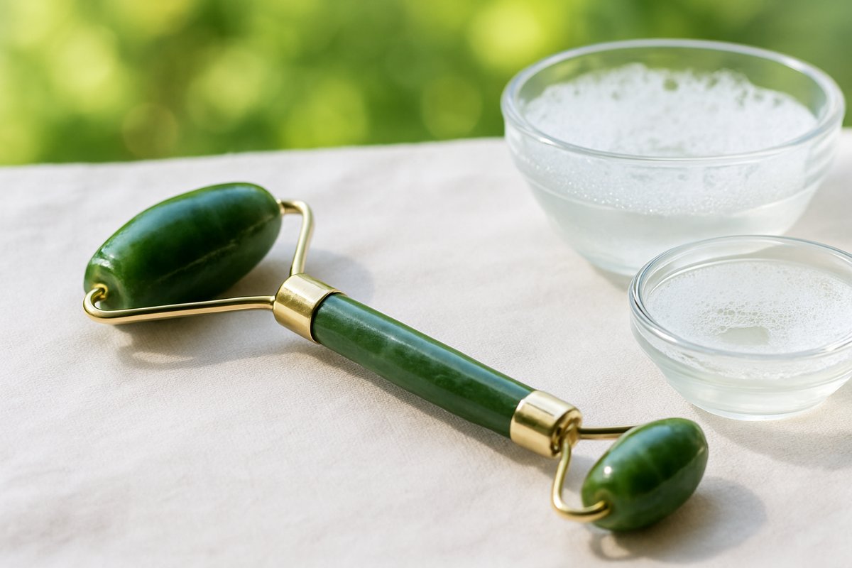 Image d'une pierre de jade néphrite