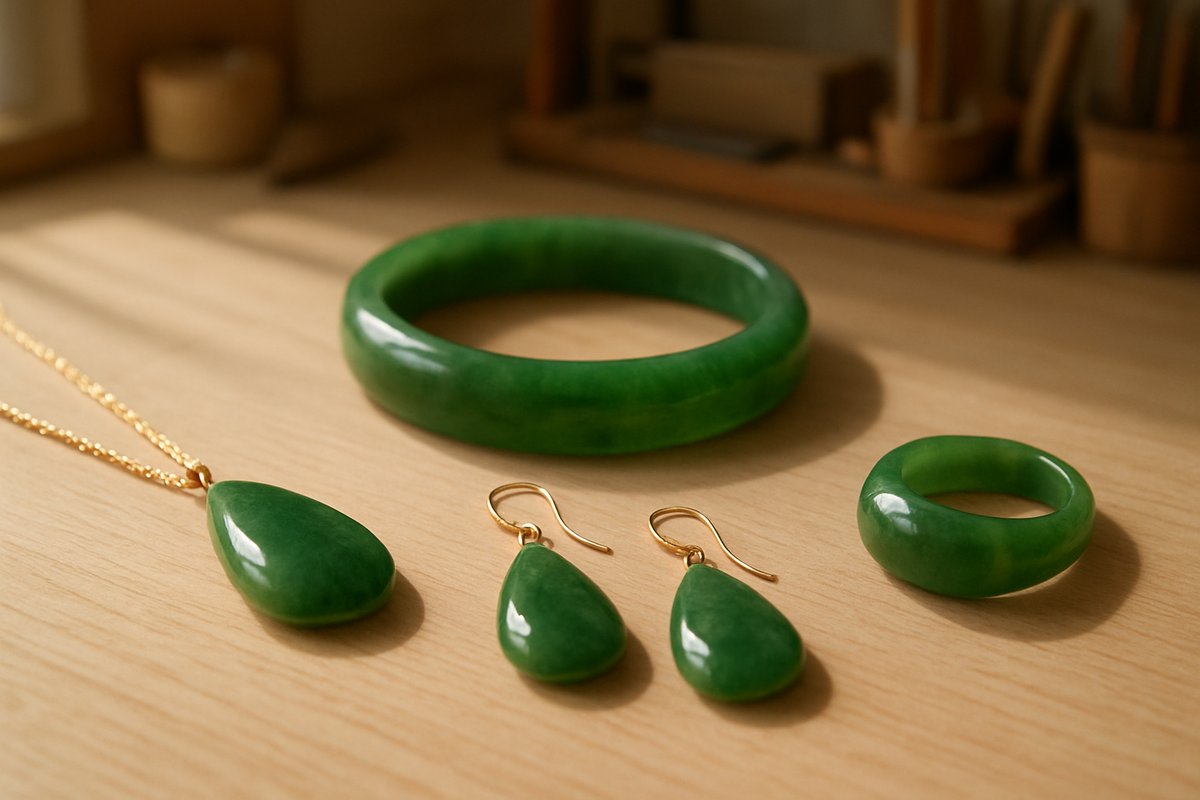 Image d'une pierre de jade néphrite