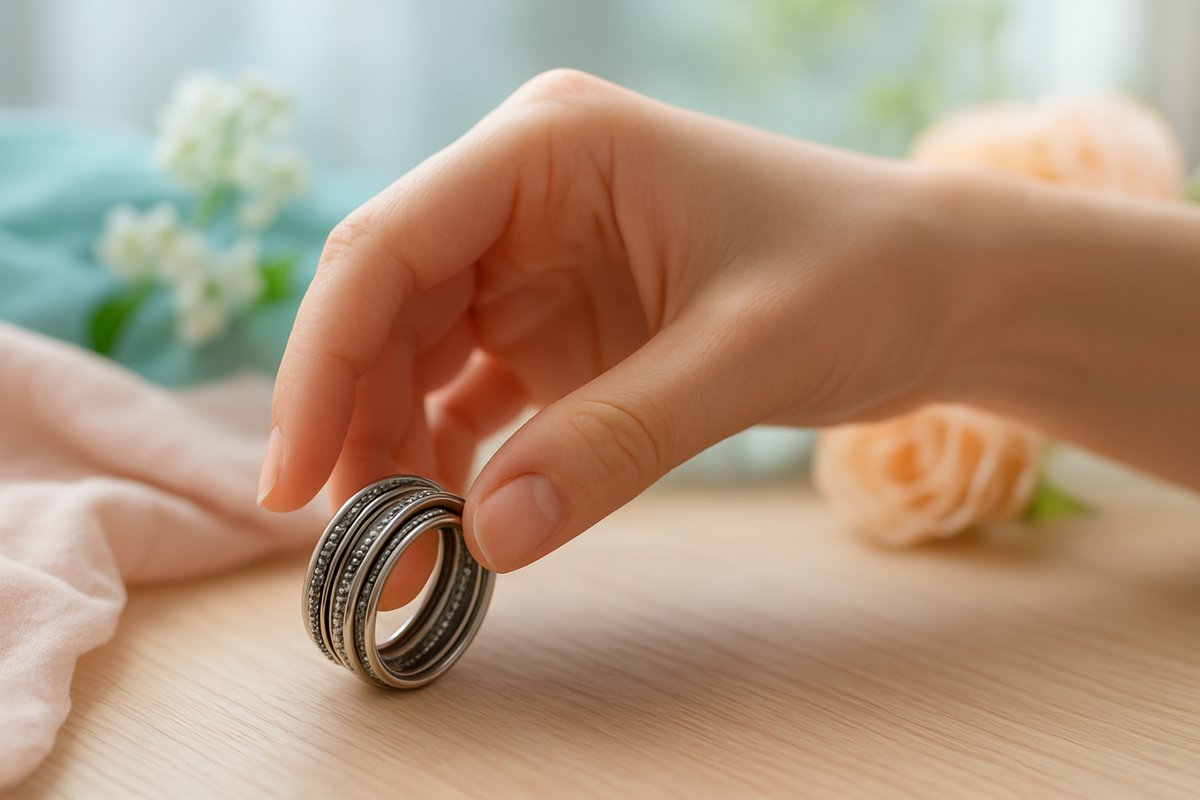 Bague antistress : le secret de votre sérénité Bague antistress