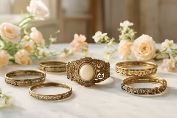 Bracelets vintage Gemmes