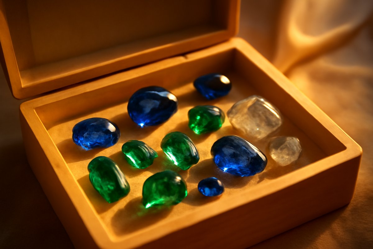 Différence entre minéraux, cristaux et pierres : comprenez les nuances essentielles Saphir, Émeraude et Quartz