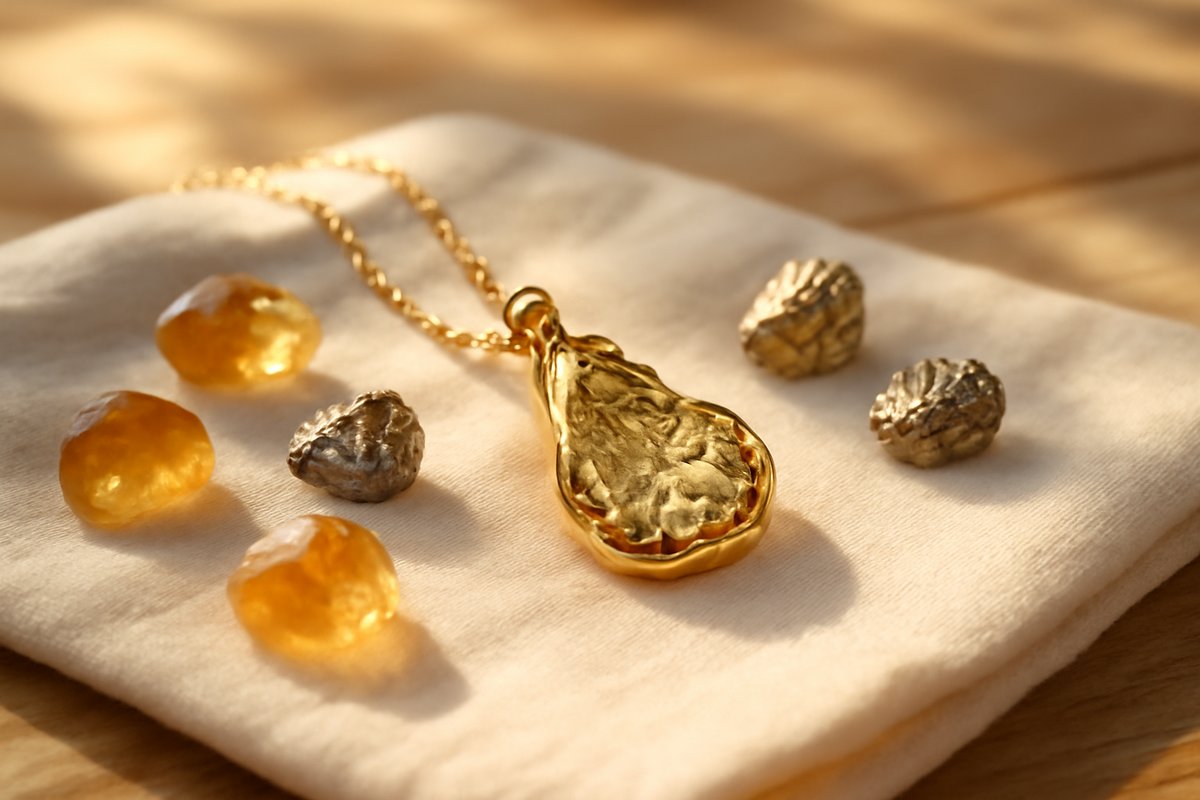 Or-Citrine-Pyrite