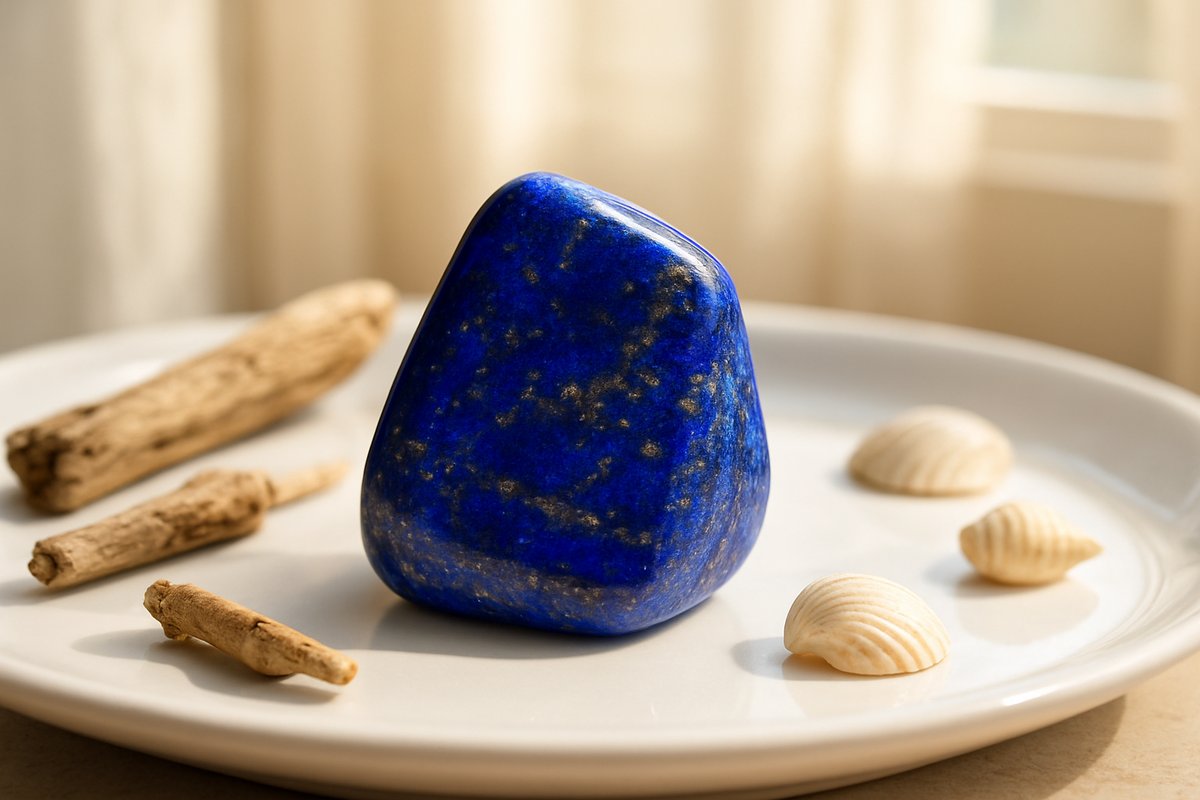 Meilleures Pierres pour Soulager le Stress pierre pour stress : Lapis-lazuli