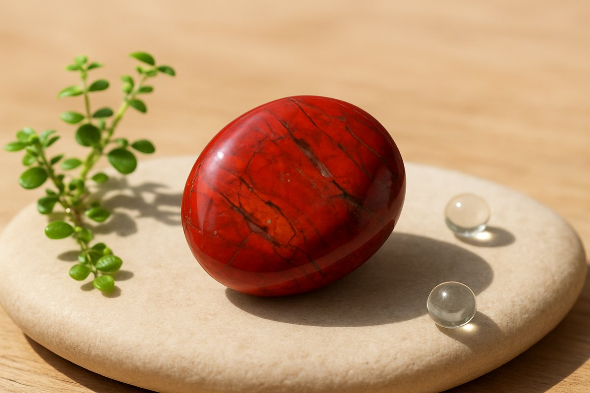 Meilleures Pierres pour Soulager le Stress pierre pour stress : Jaspe rouge
