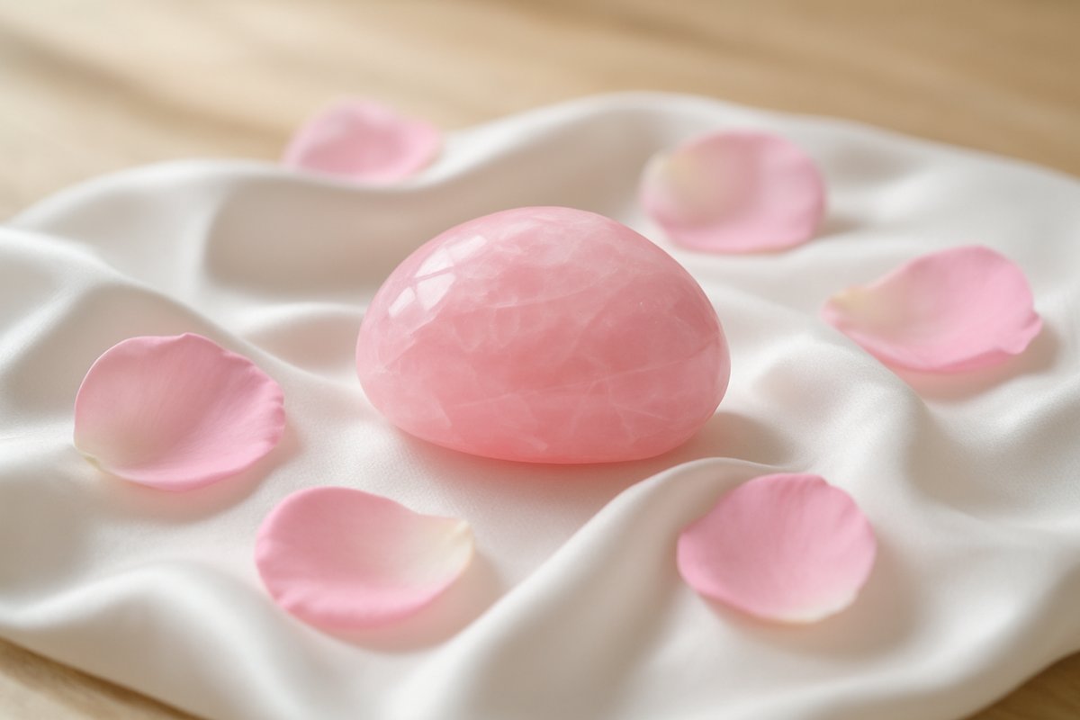 pierre pour dormir : Quartz rose