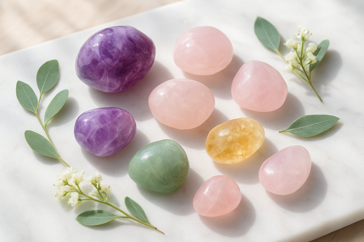 Toucher des pierres pour éveiller votre énergie