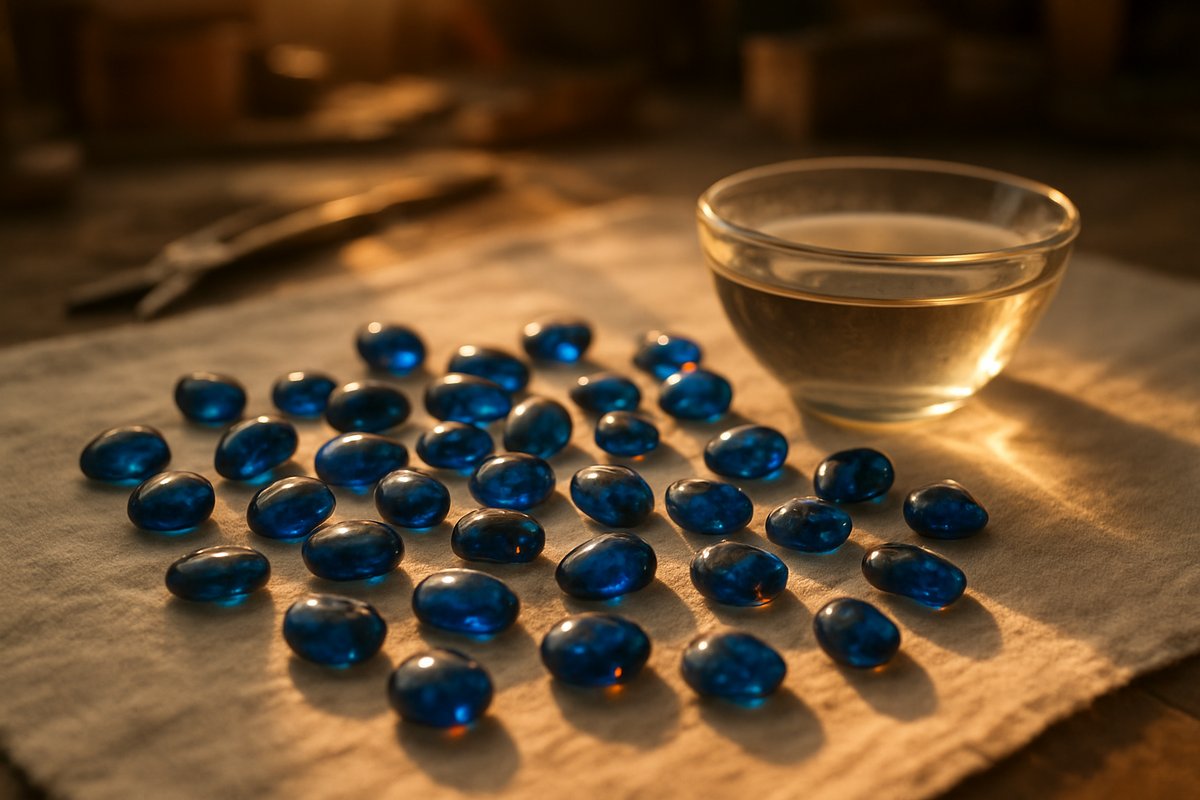 Ambre bleu
