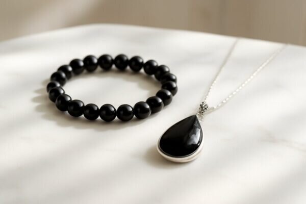 agate noire vertus Agate
