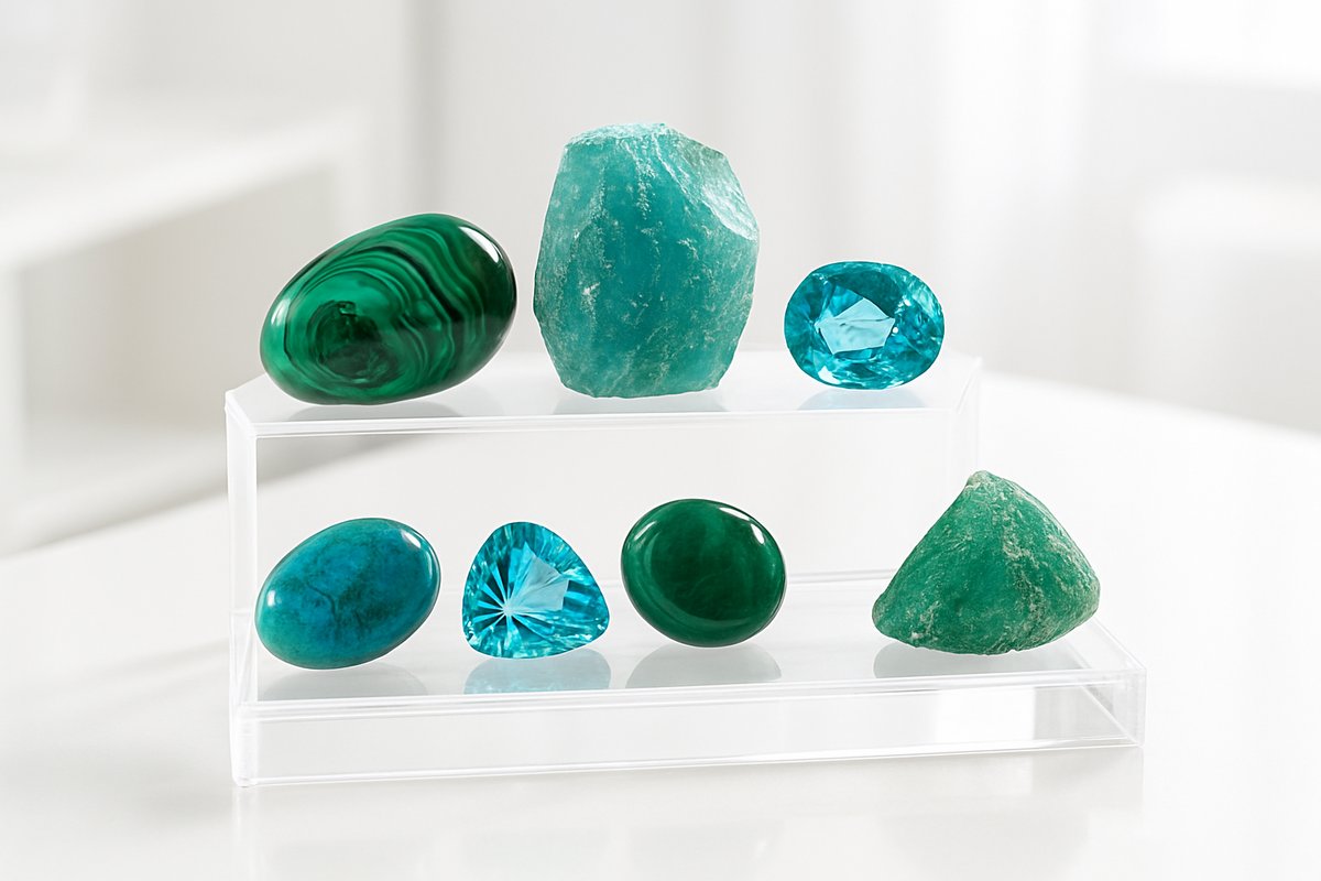 Malachite-apathite