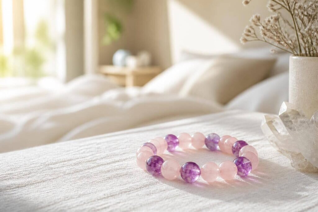 Bracelet en pierre naturelle : peut-on dormir avec sans gêner son sommeil ?