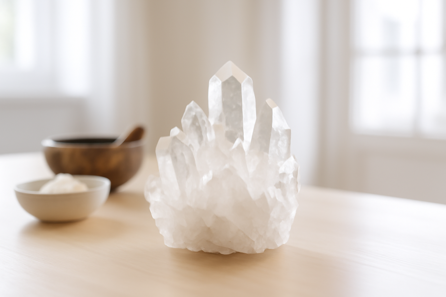 Quelles pierres ne jamais purifier sur un amas de quartz selon les experts quartz