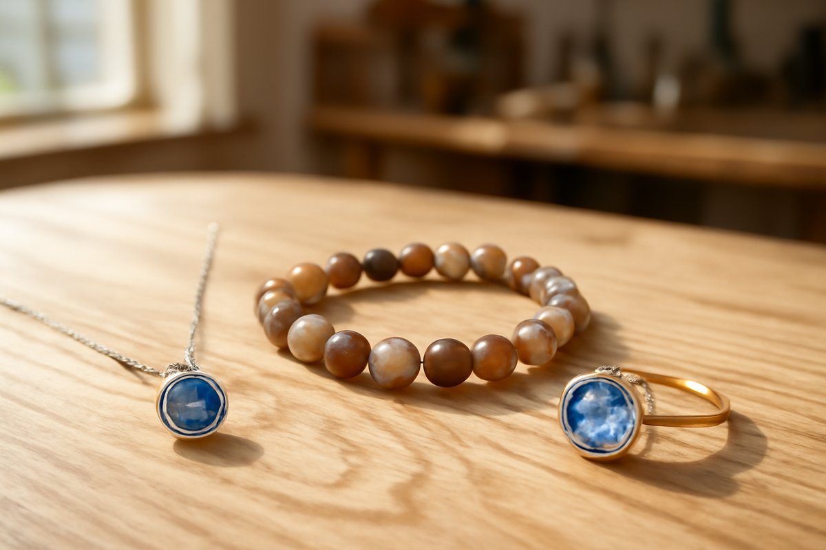 Compatibilité pierre et bijou : trouvez la gemme parfaite pour votre style Saphir, agate et topaze