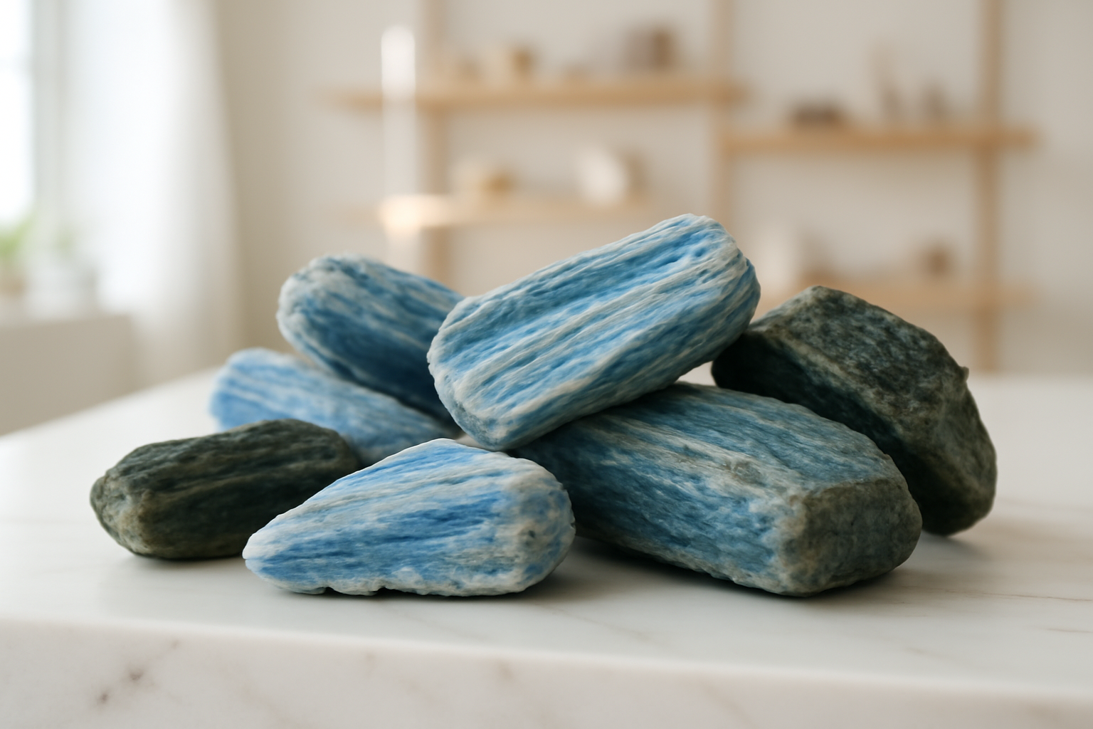Cyanite ou Kyanite choisir pour équilibrer vos chakras