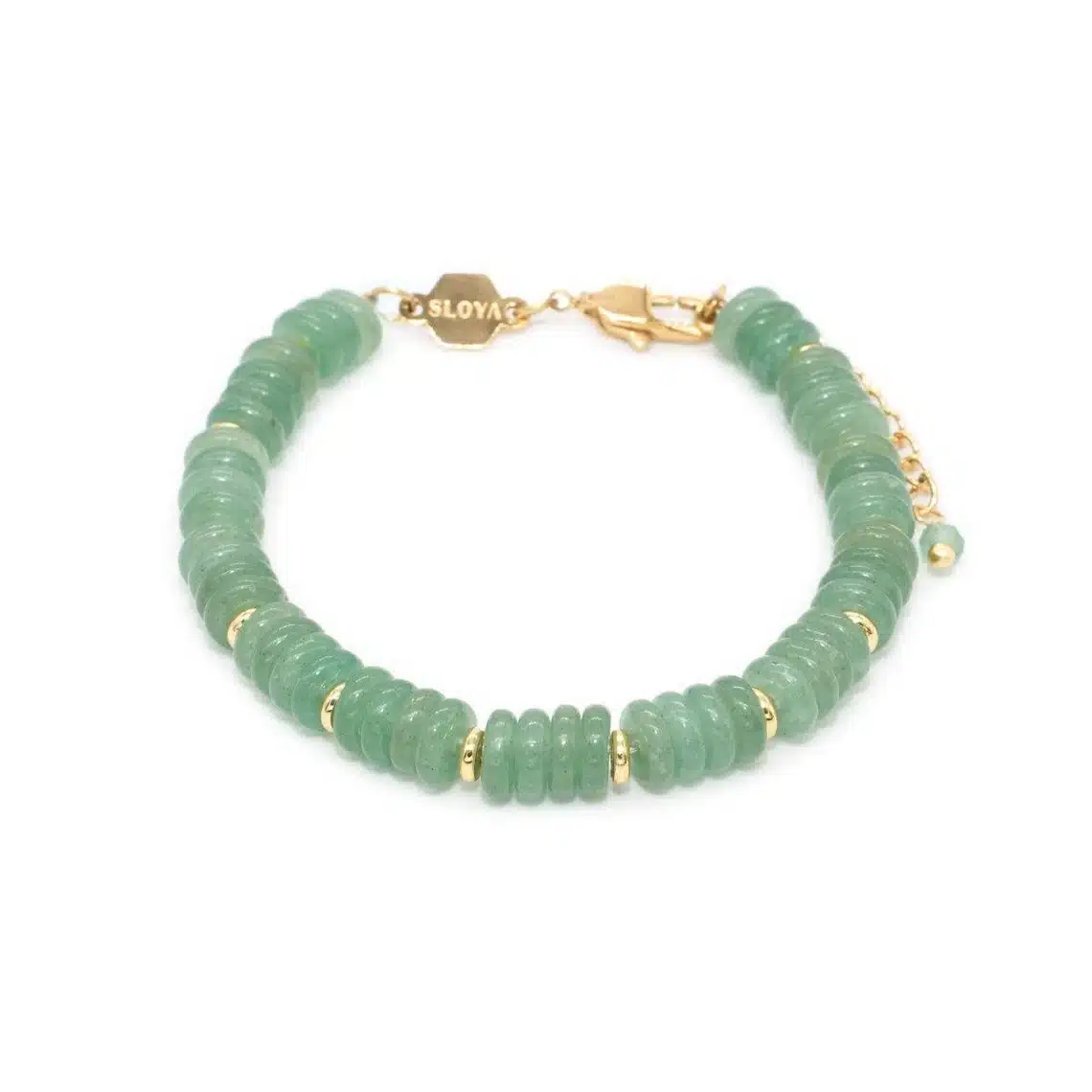 Bracelet Blima en pierres Aventurine - Bijourama Bracelet Blima en pierres Aventurine Bijourama