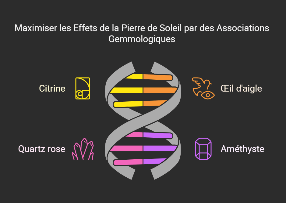 Pierre de soleil associations graphique