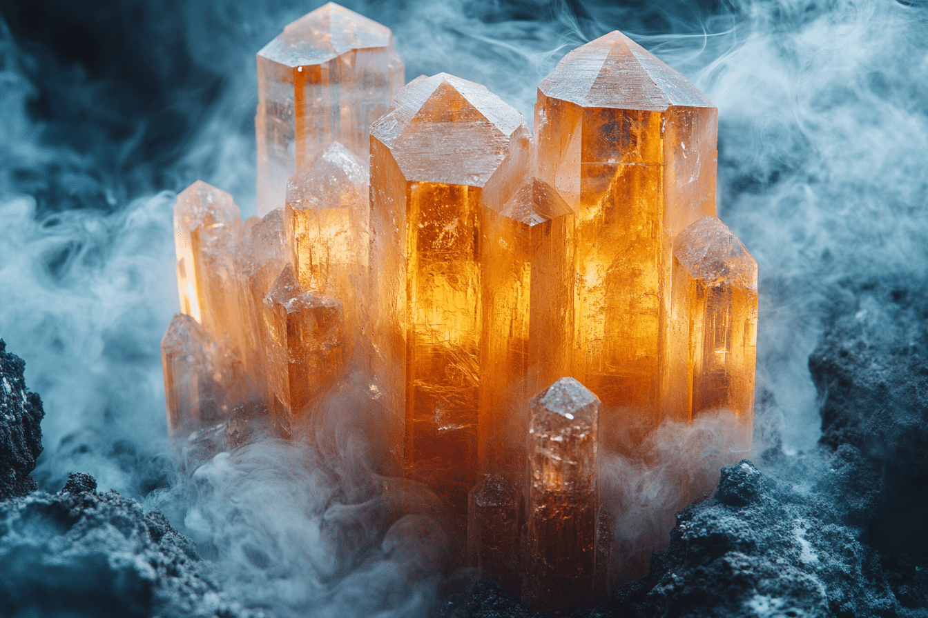 Selenite purification par fumigation Sélénite purification
