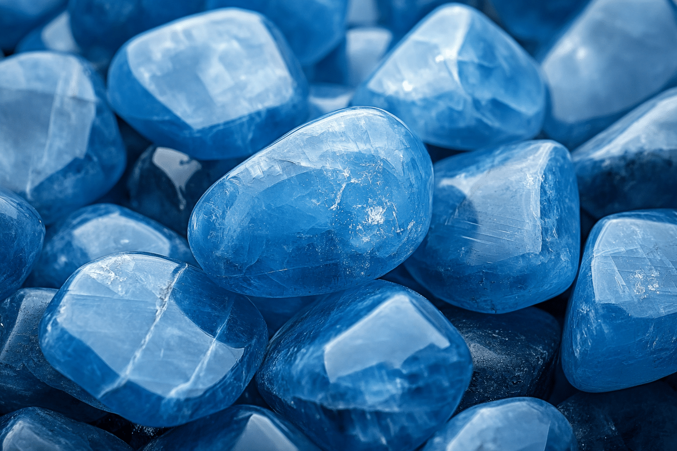 angelite plusieurs pierres